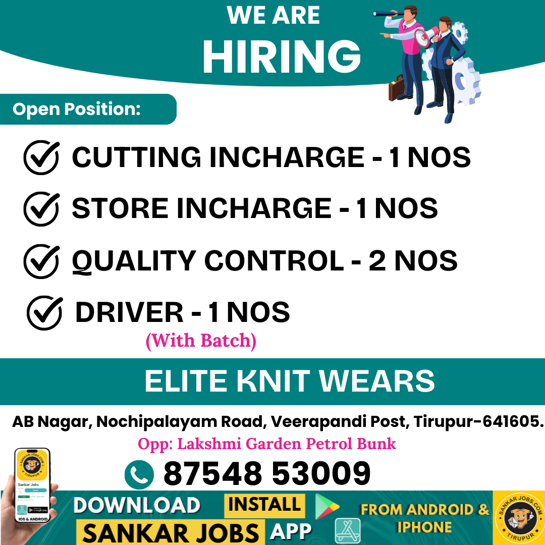 Garment Jobs