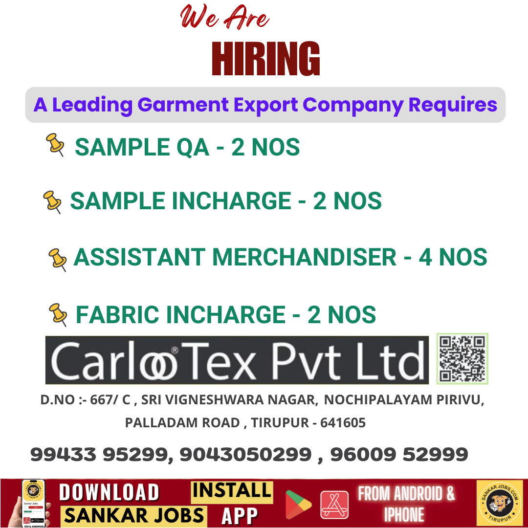 Garment Jobs
