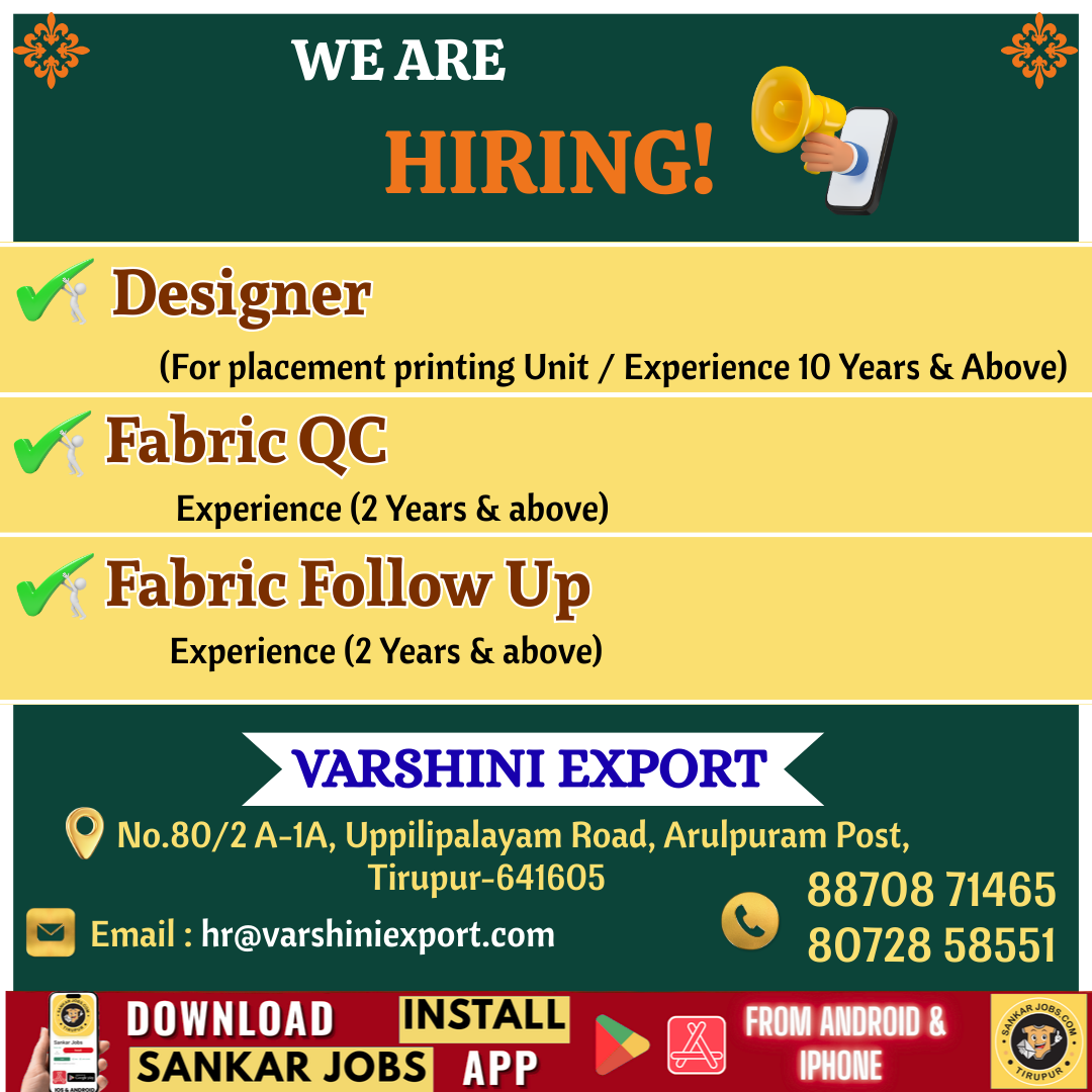 Garment Jobs