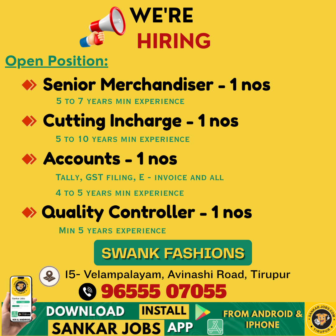 Garment Jobs