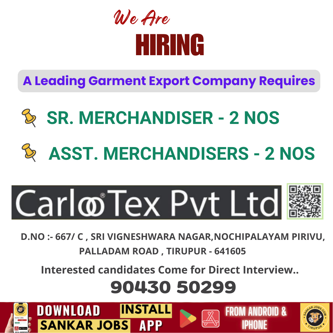 Garment Jobs