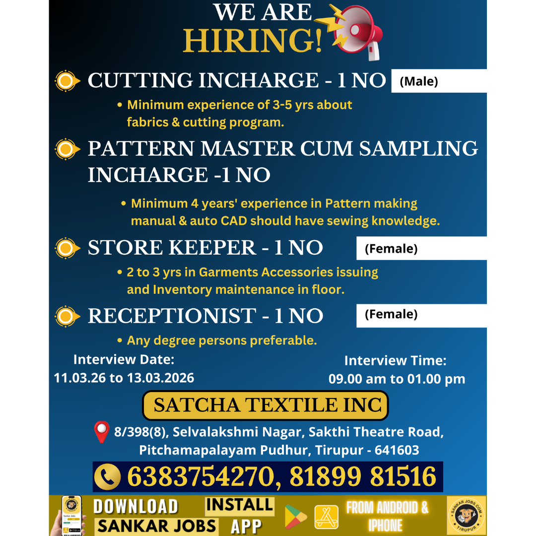 Garment Jobs