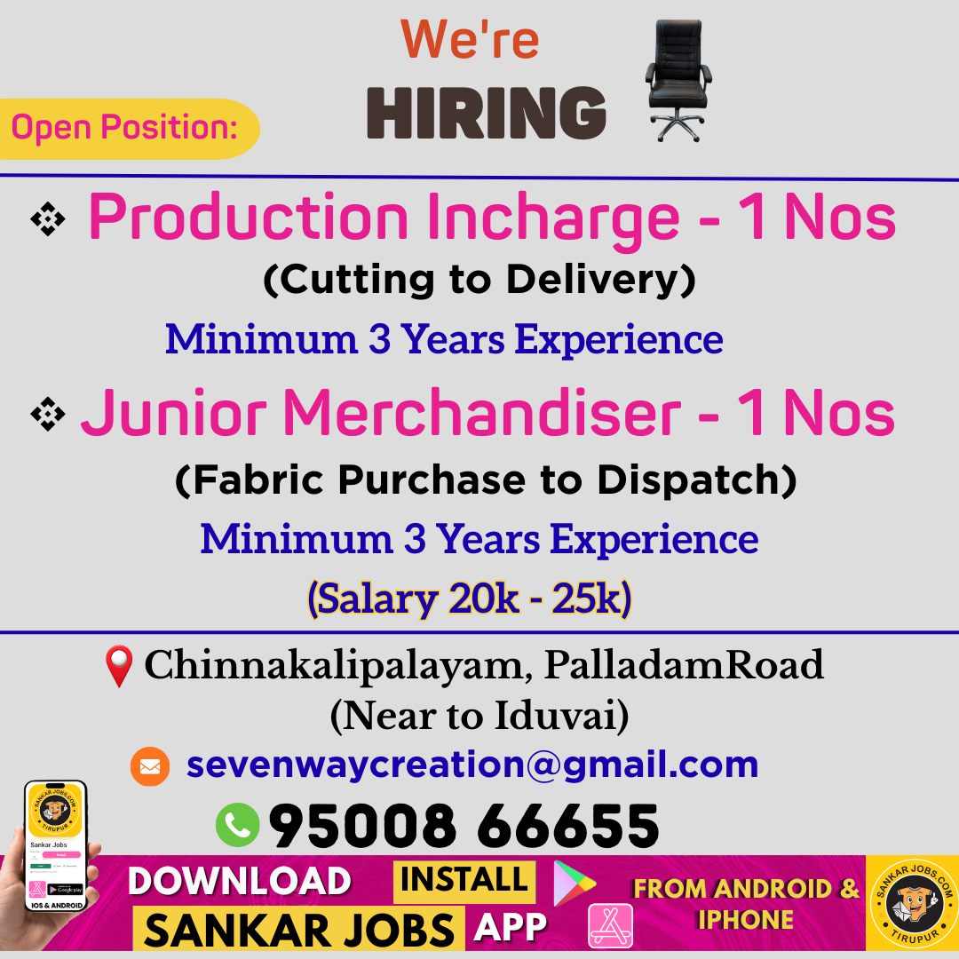 Garment Jobs