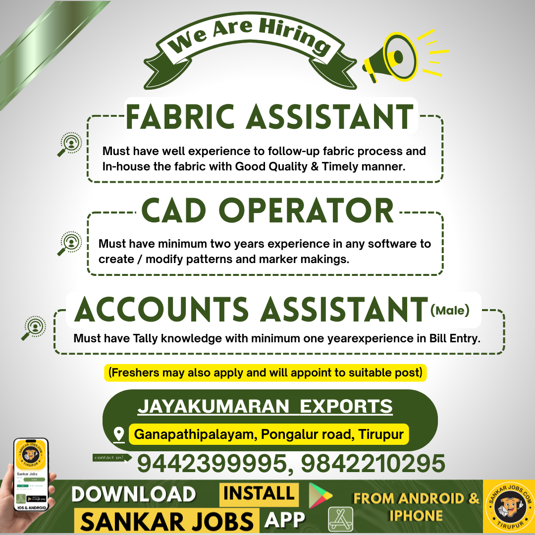 Garment Jobs