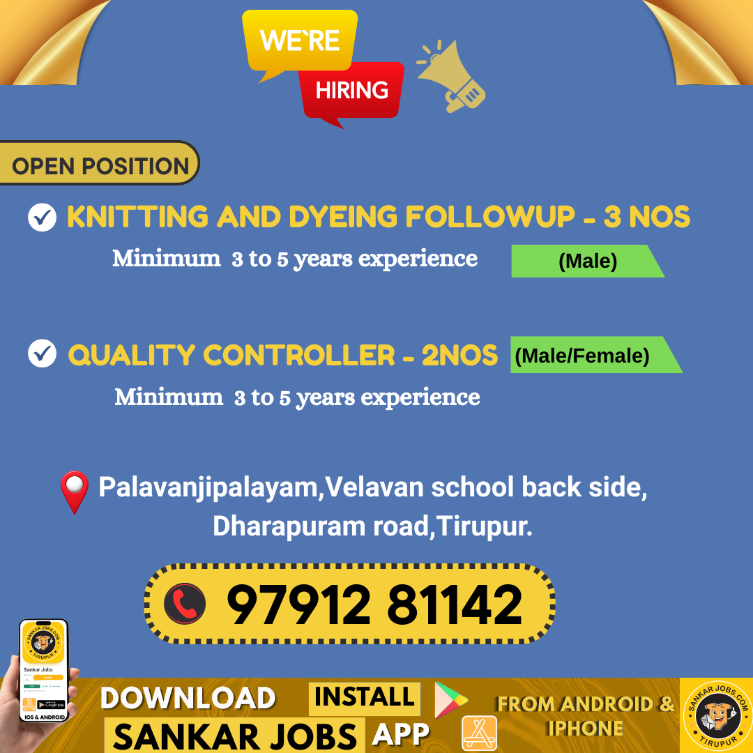 Garment Jobs