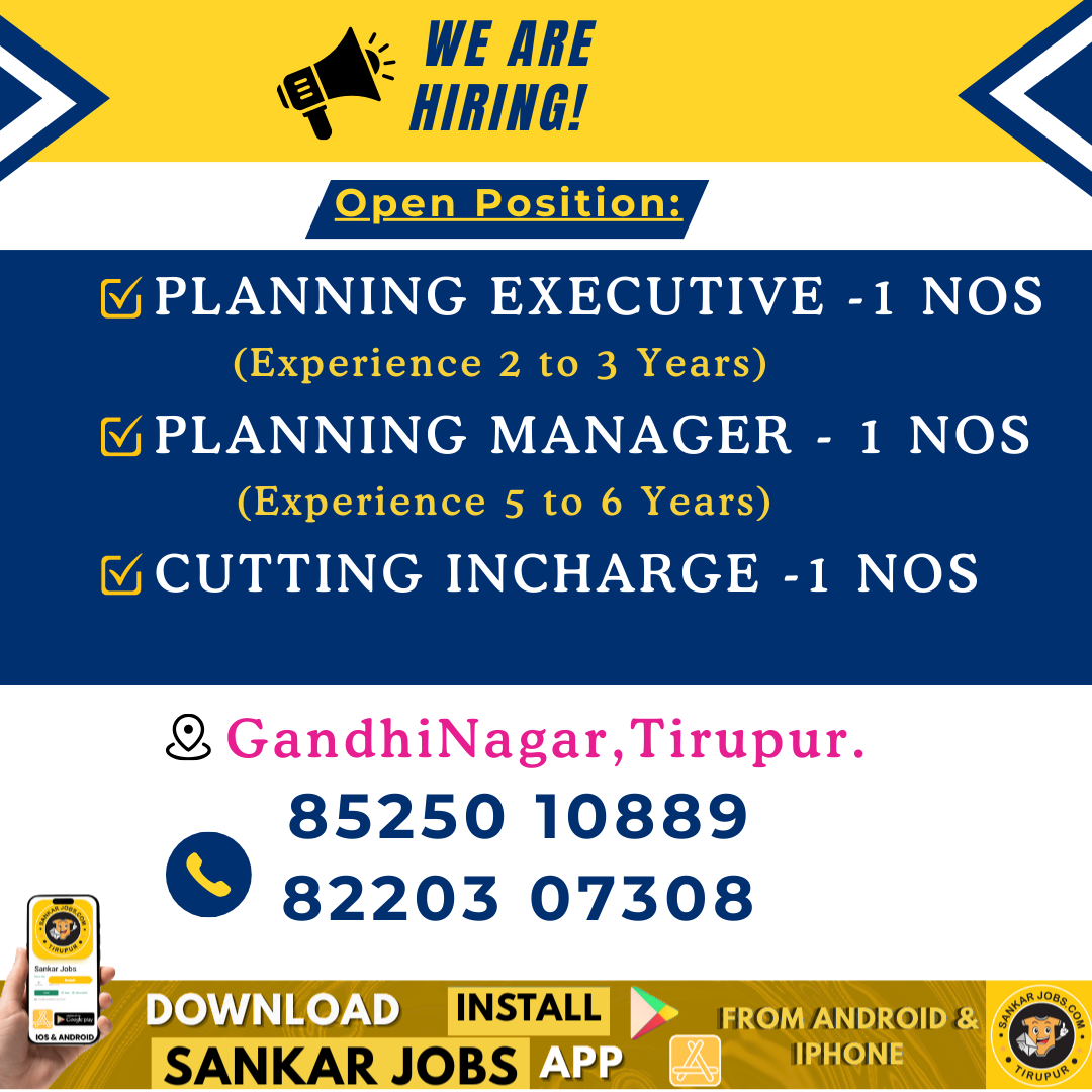 Garment Jobs