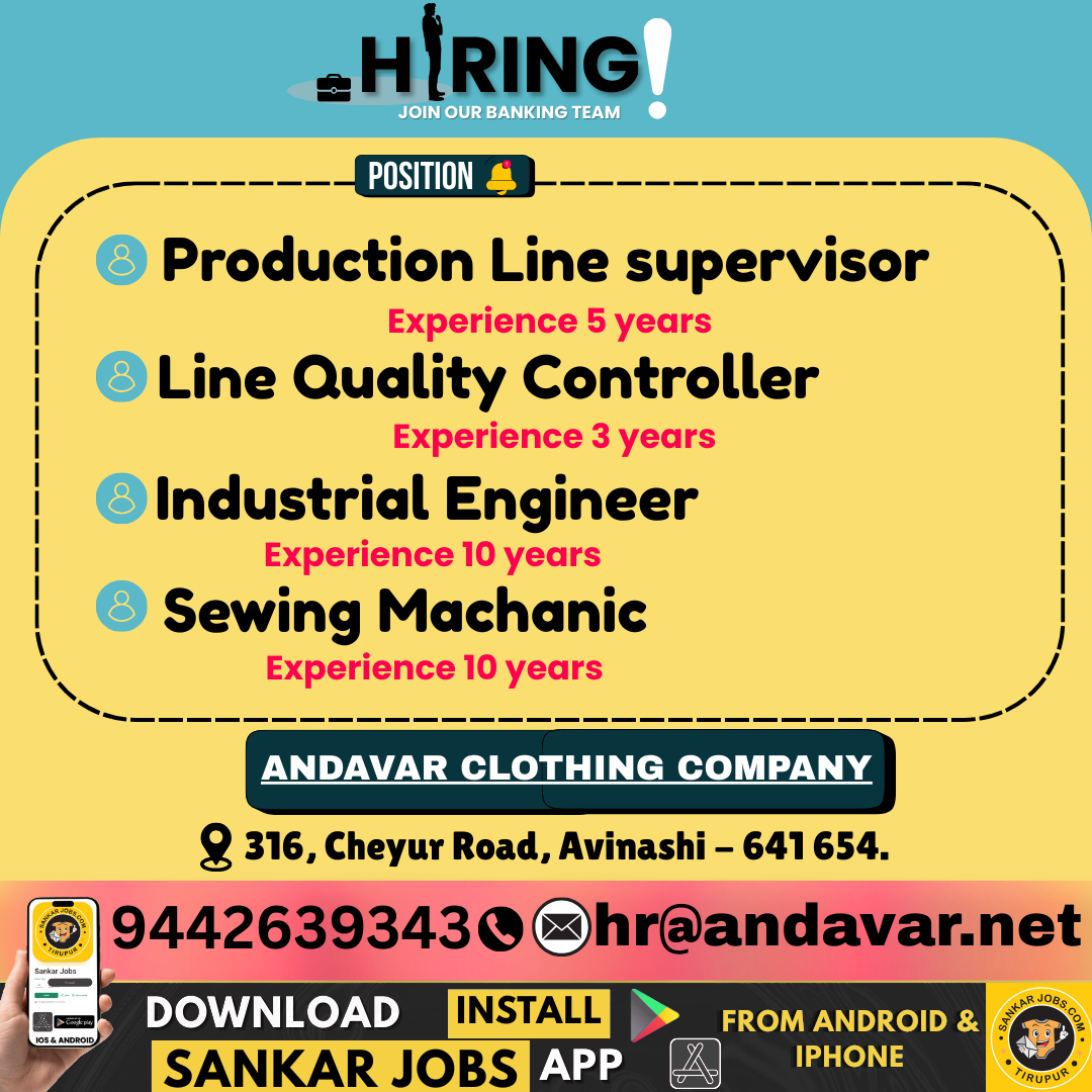 Garment Jobs