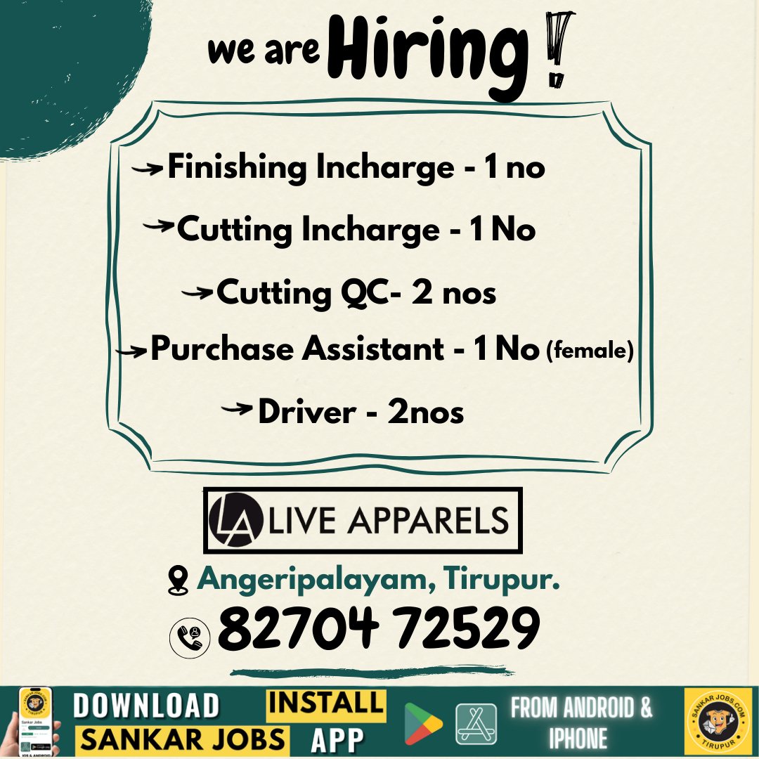 Garment Jobs