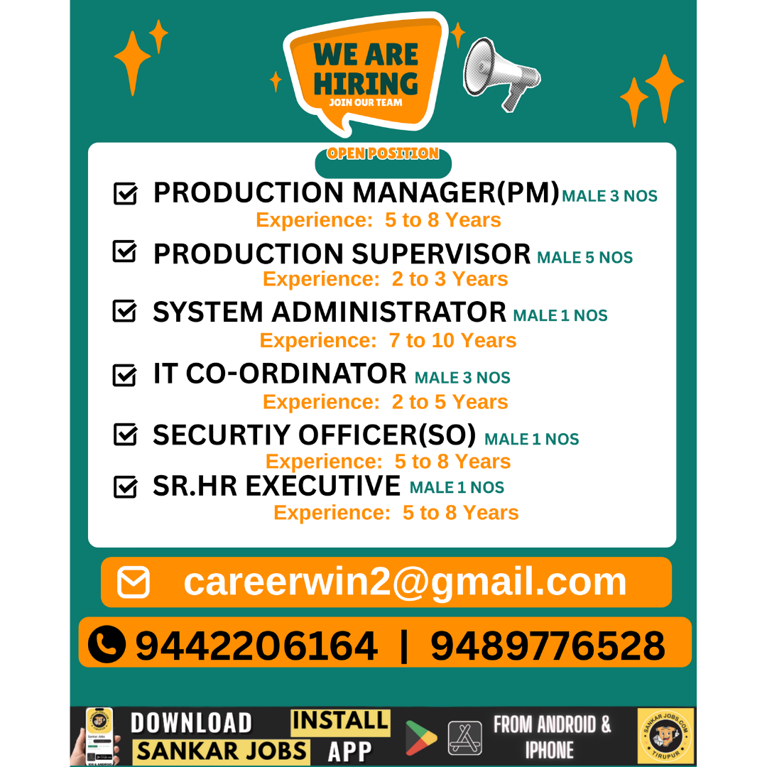Garment Jobs