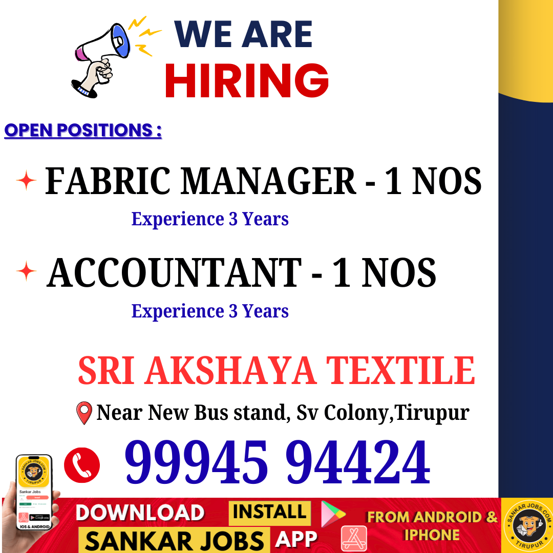 Garment Jobs
