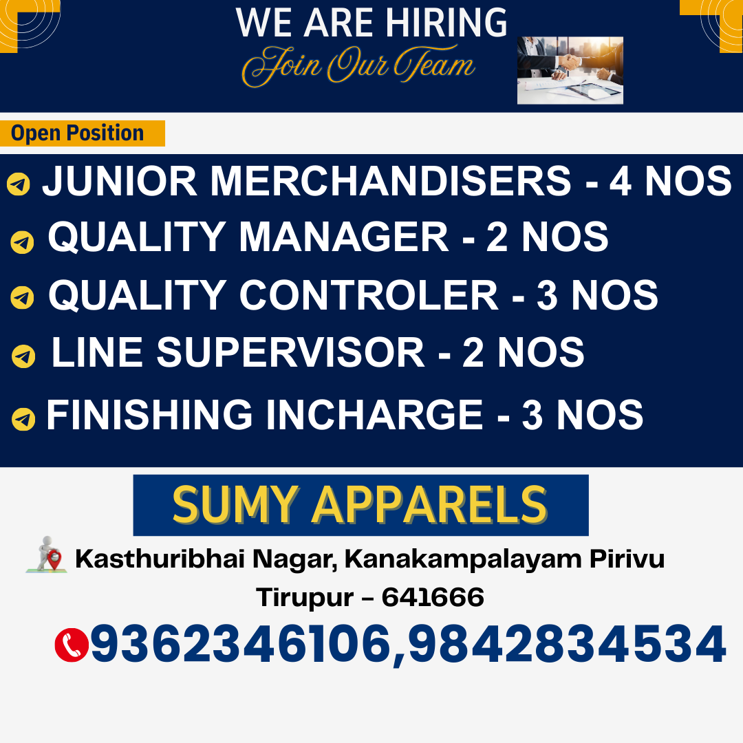 Garment Jobs
