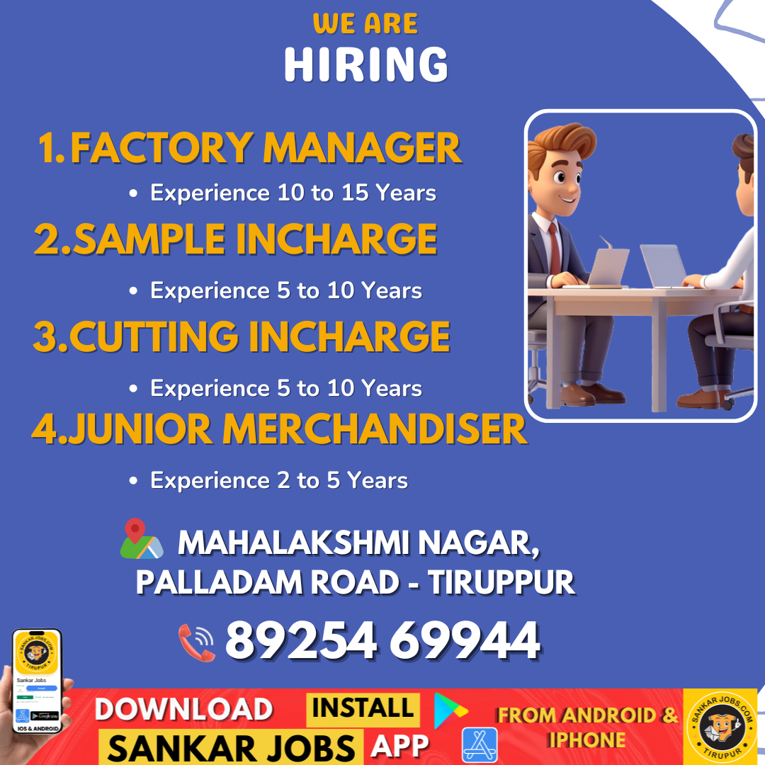 Garment Jobs
