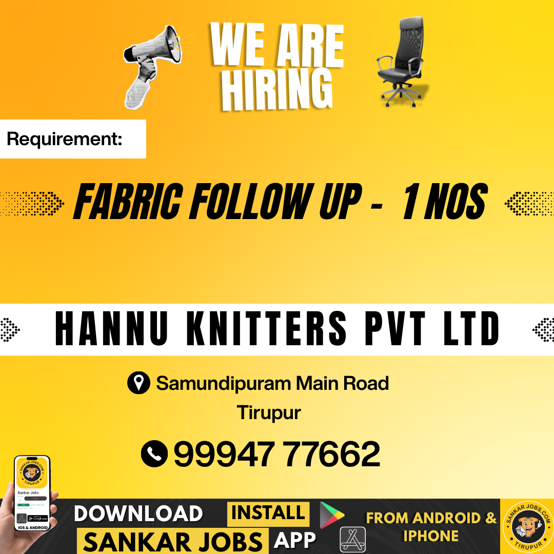 Garment Jobs