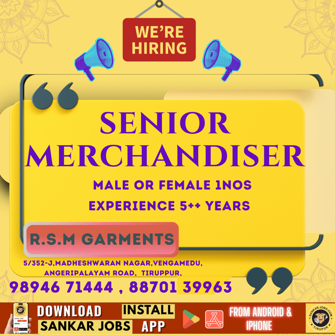 Garment Jobs