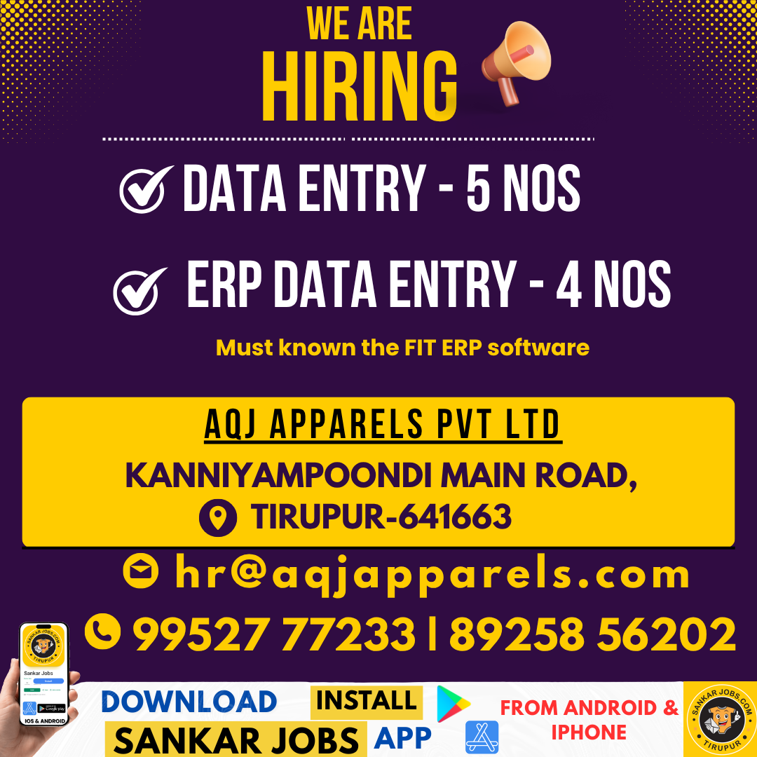 Garment Jobs