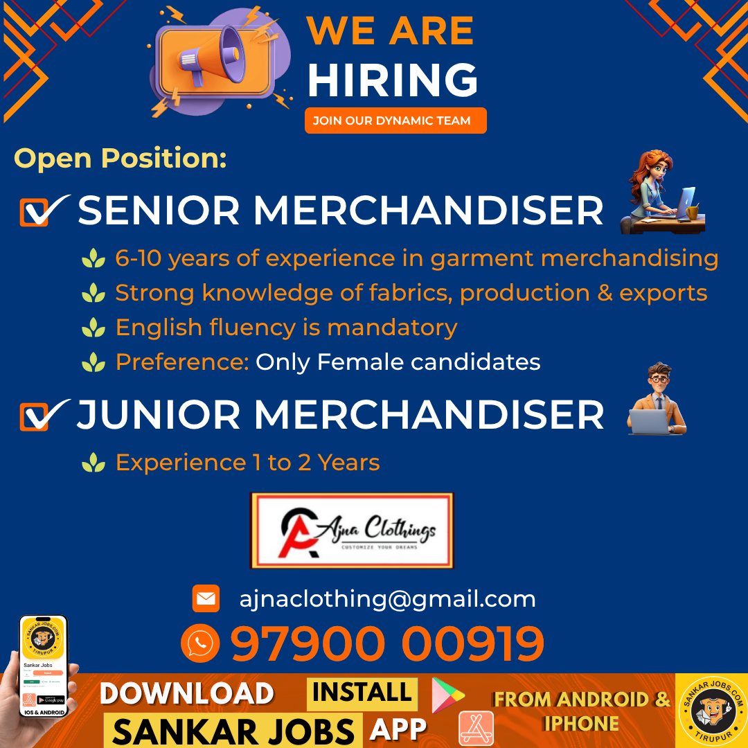 Garment Jobs