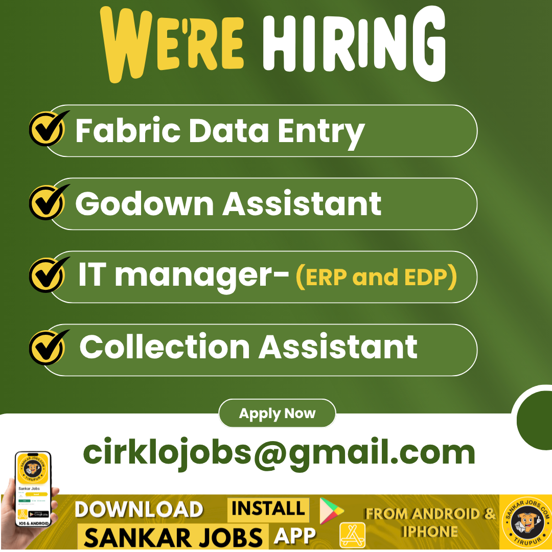 Garment Jobs