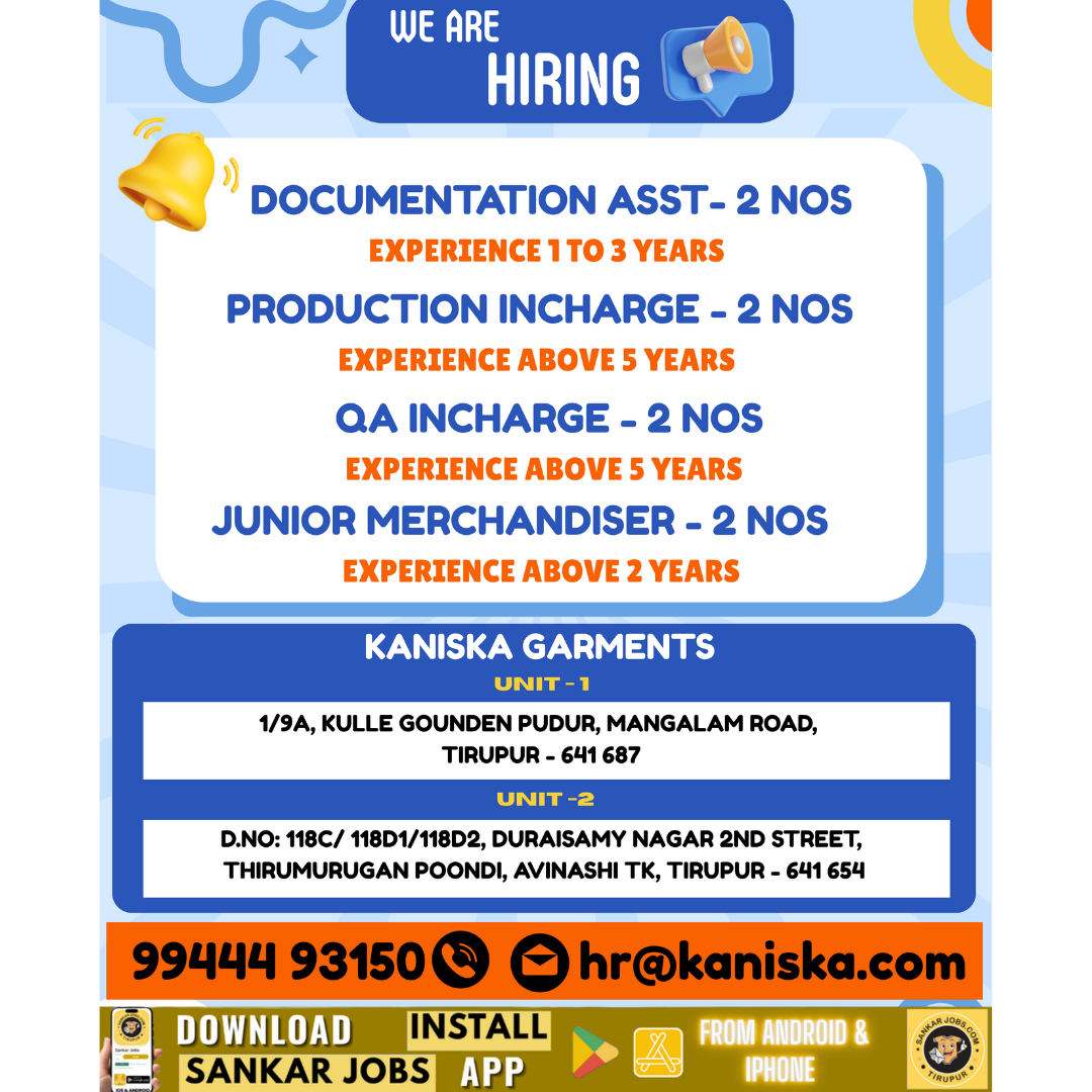Garment Jobs