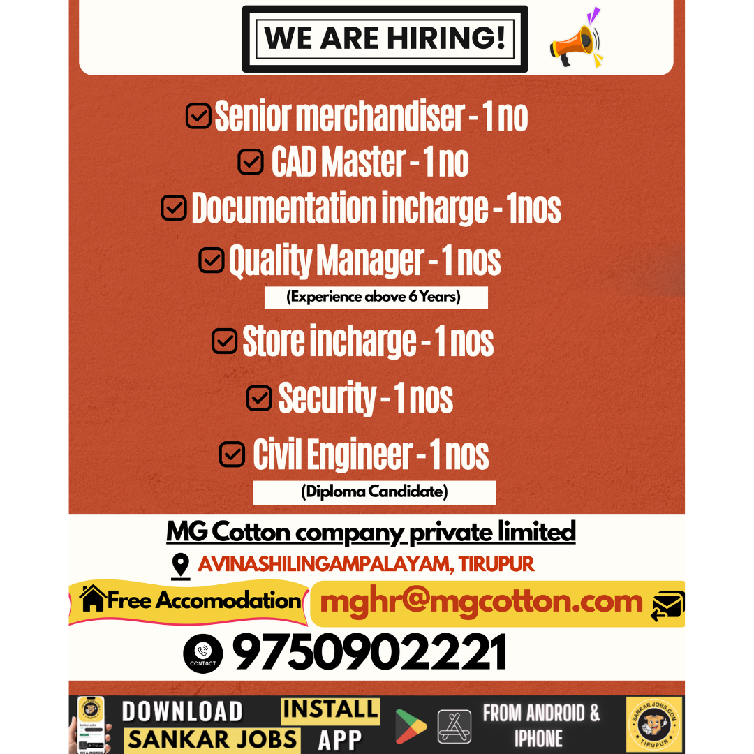 Garment Jobs