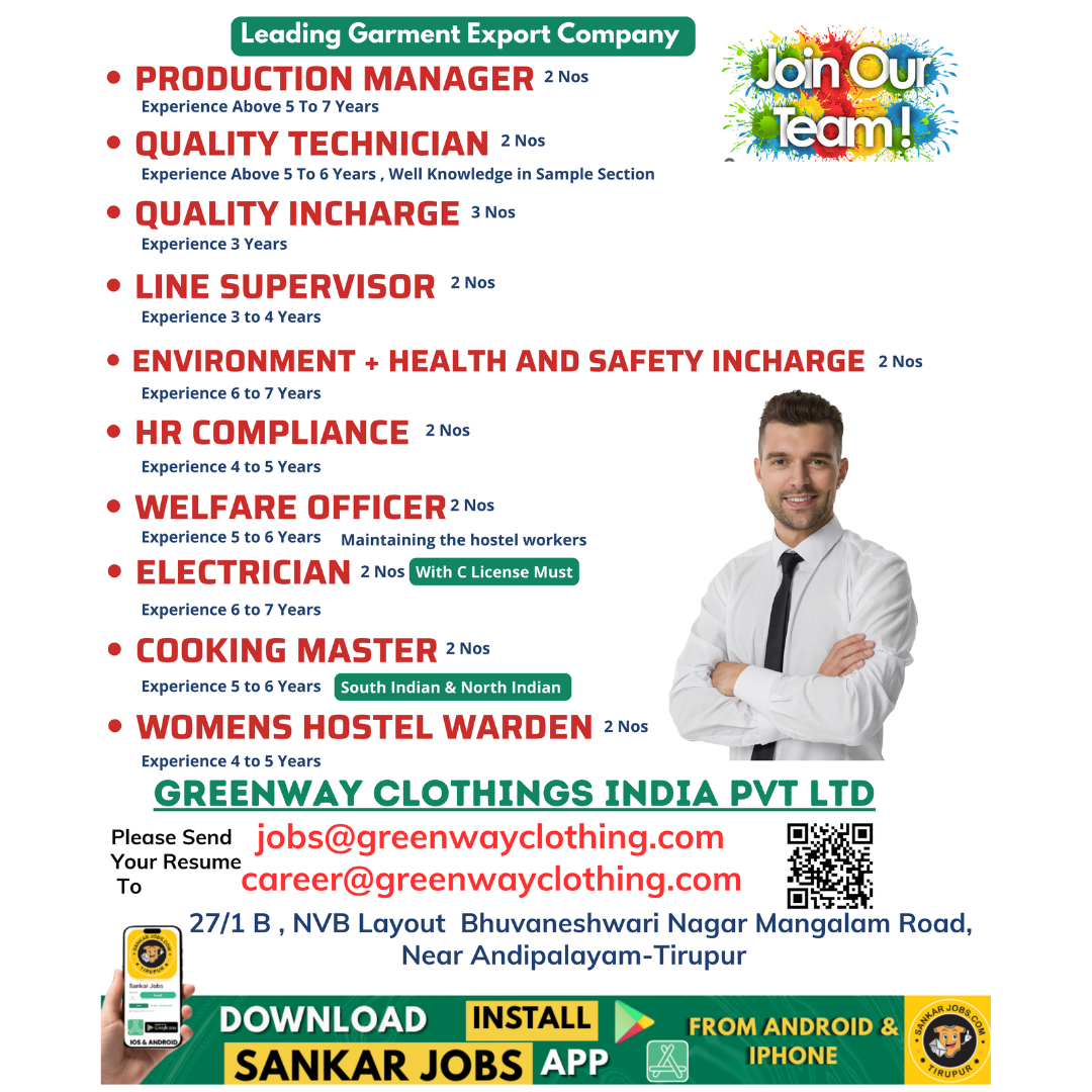 Garment Jobs
