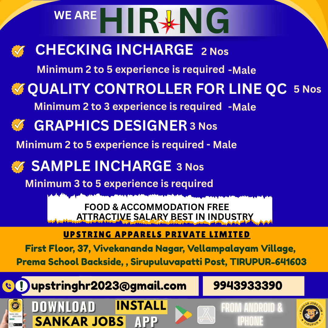 Garment Jobs