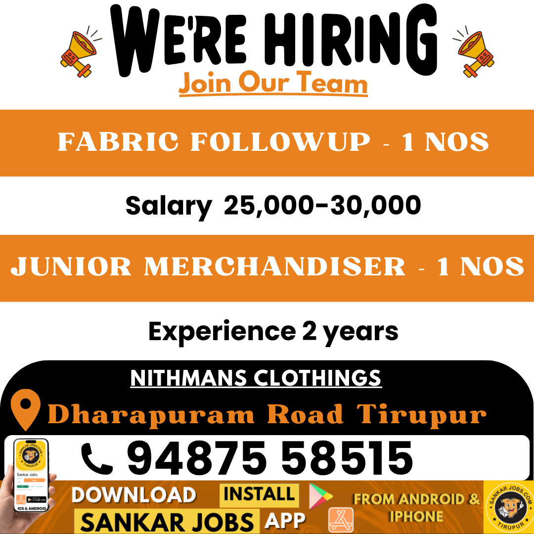 Garment Jobs