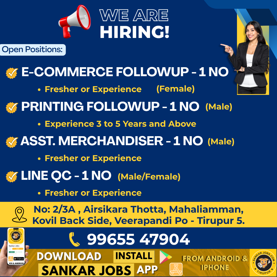 Garment Jobs