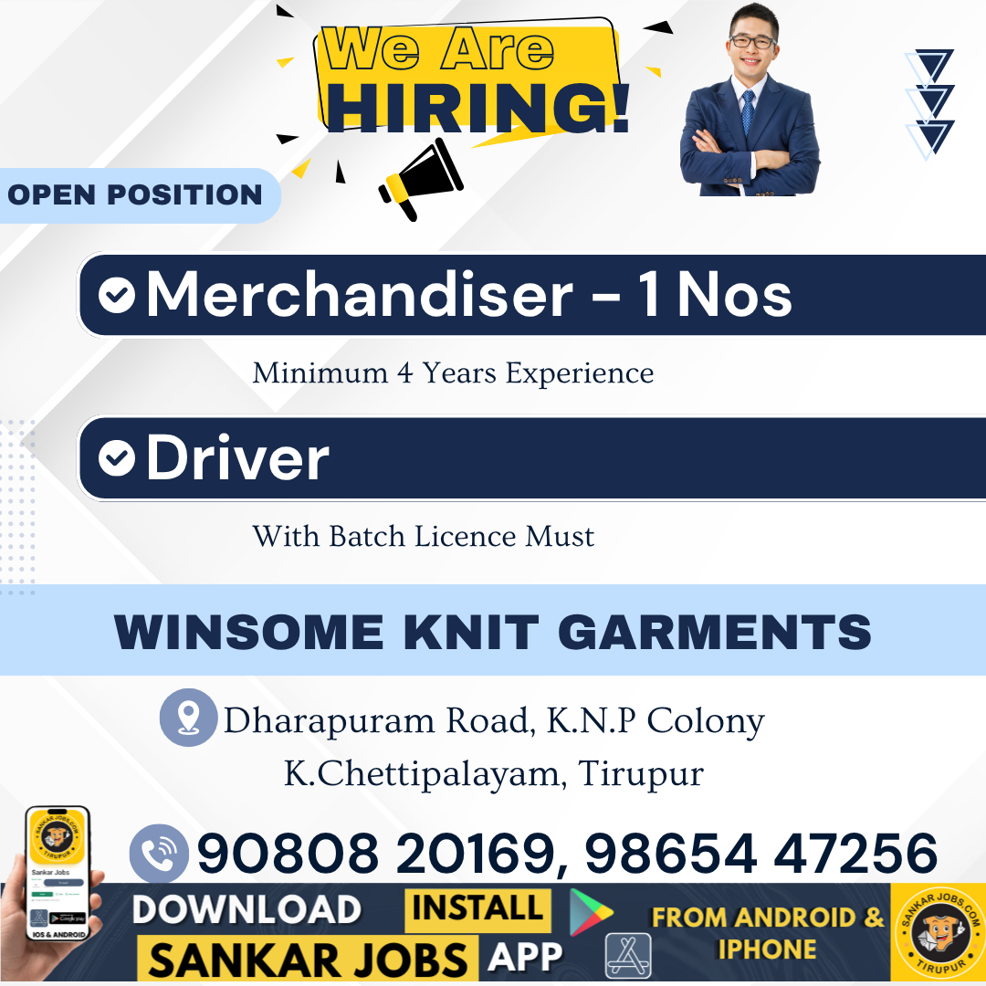 Garment Jobs
