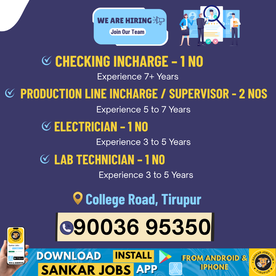 Garment Jobs