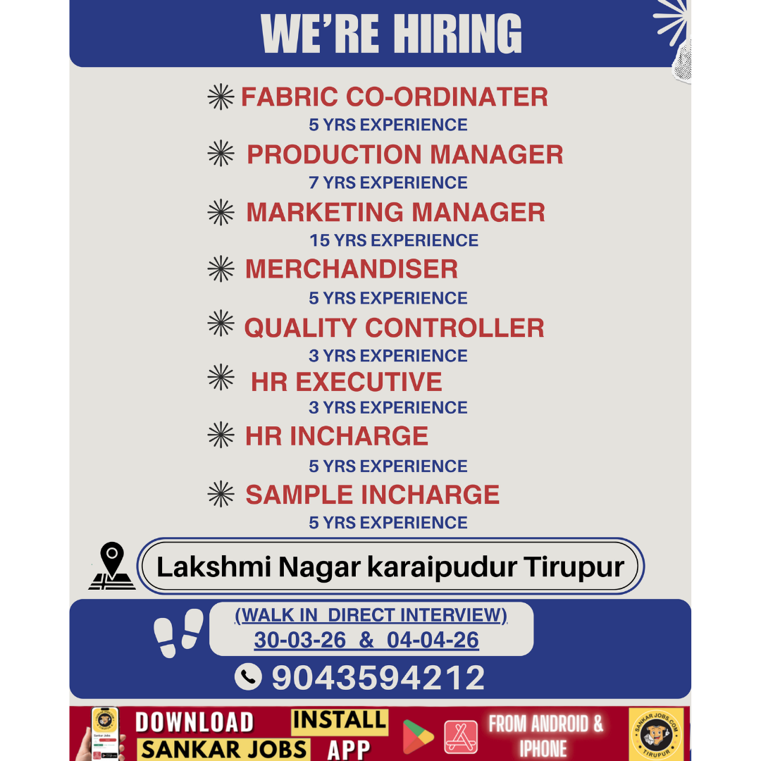 Garment Jobs