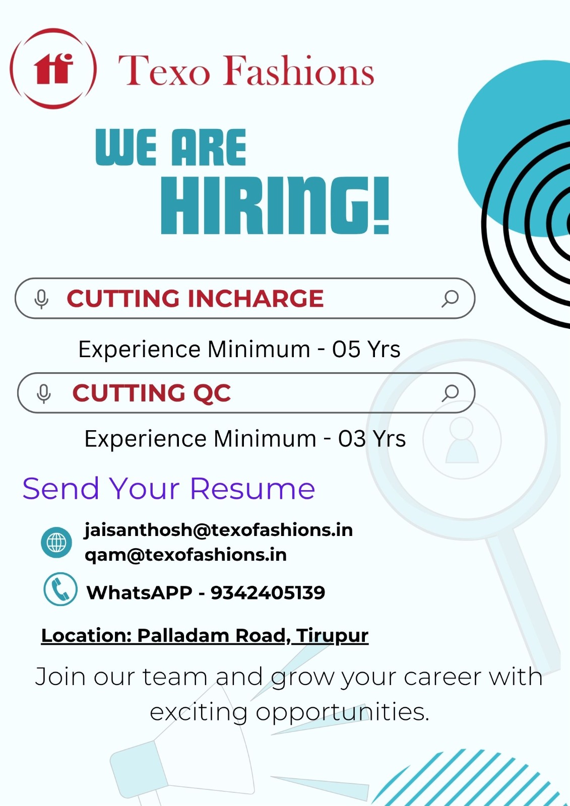 Garment Jobs