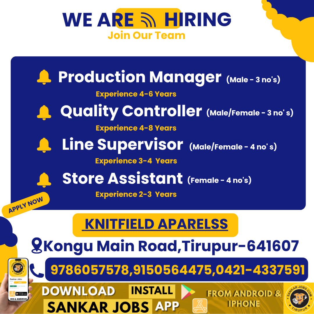 Garment Jobs