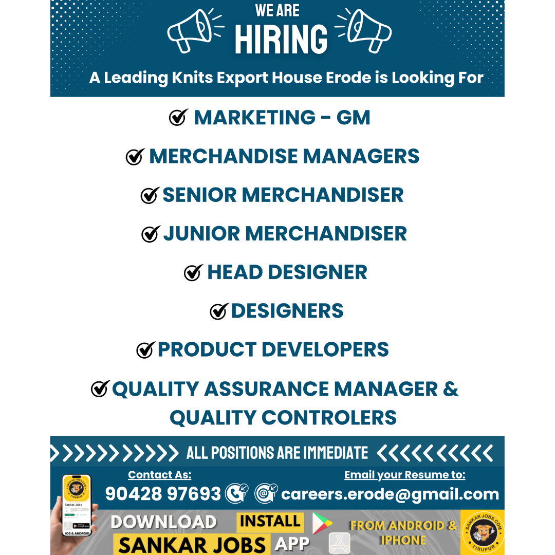 Garment Jobs