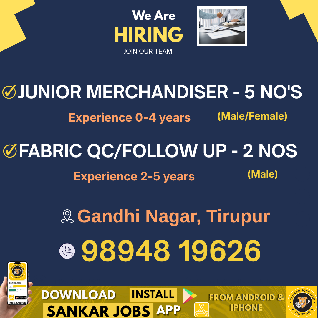 Garment Jobs