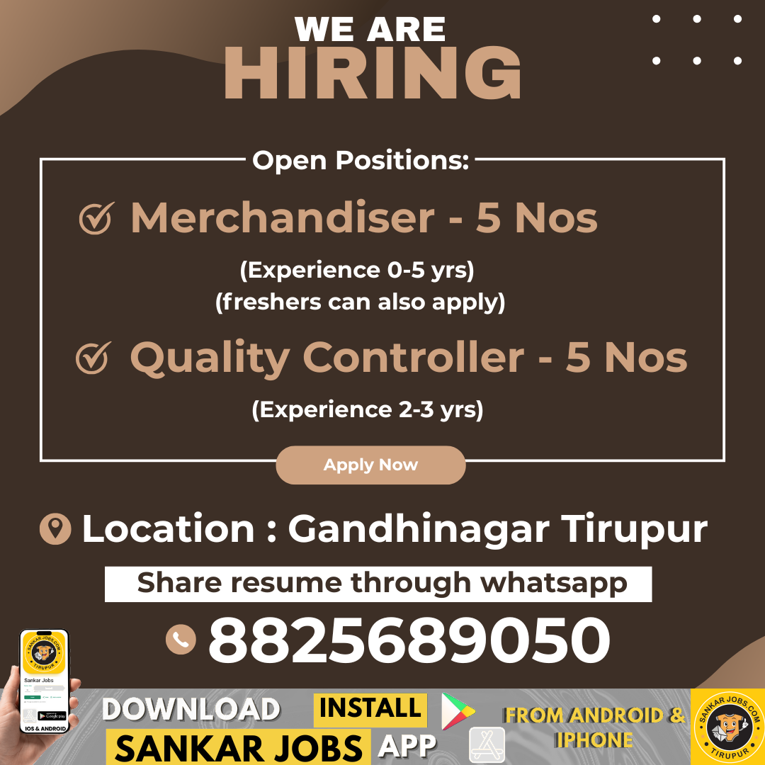 Garment Jobs