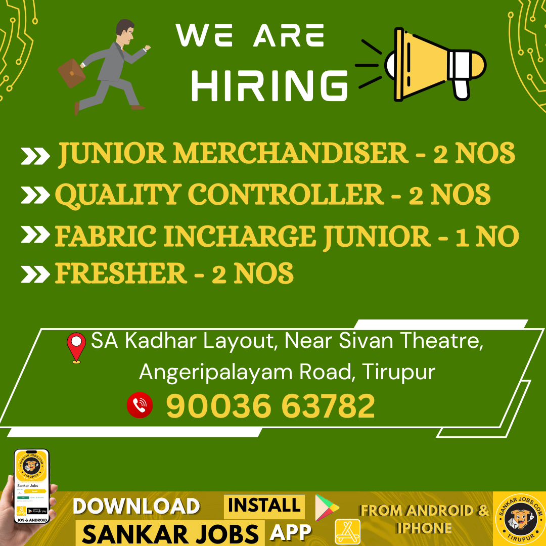 Garment Jobs