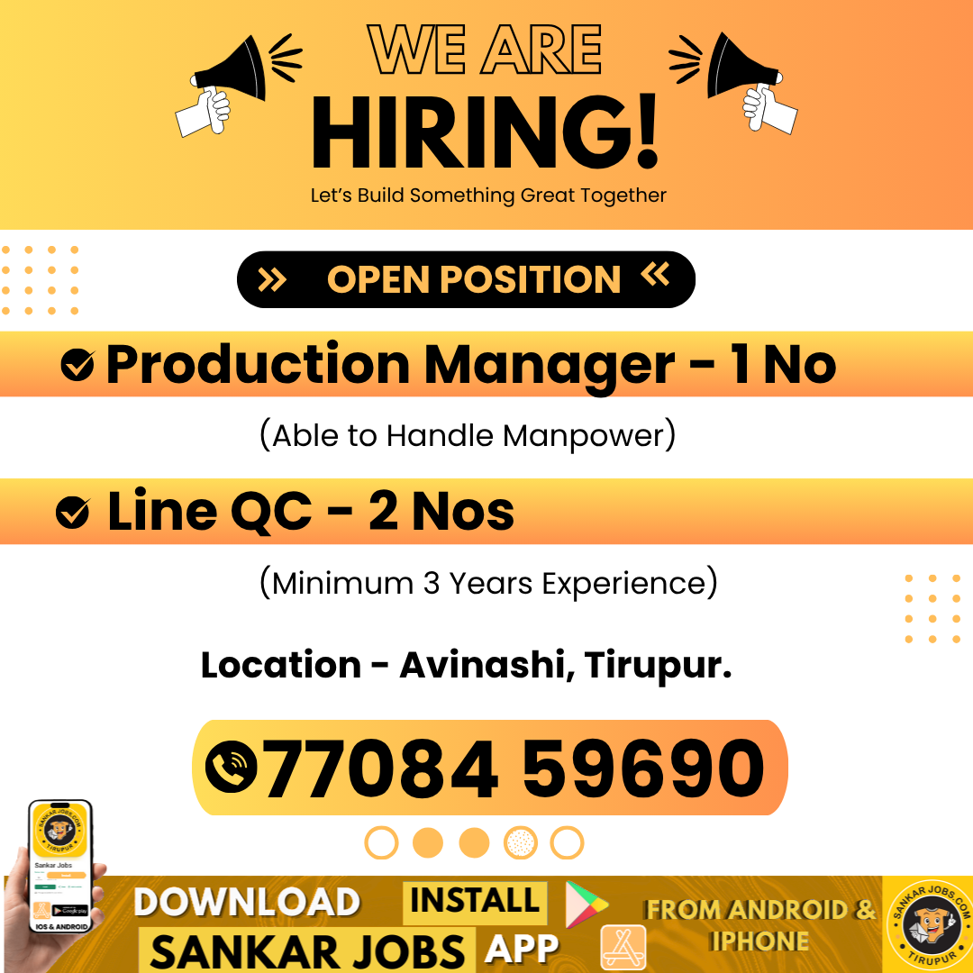 Garment Jobs