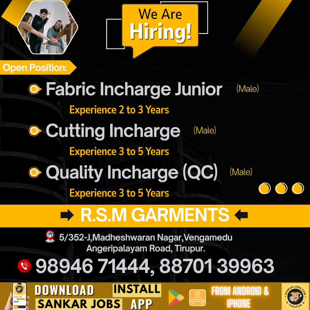 Garment Jobs