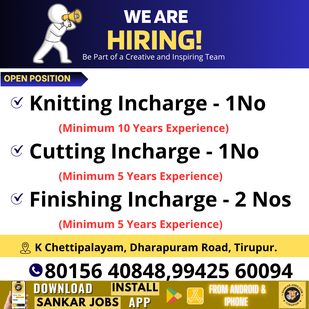 Garment Jobs