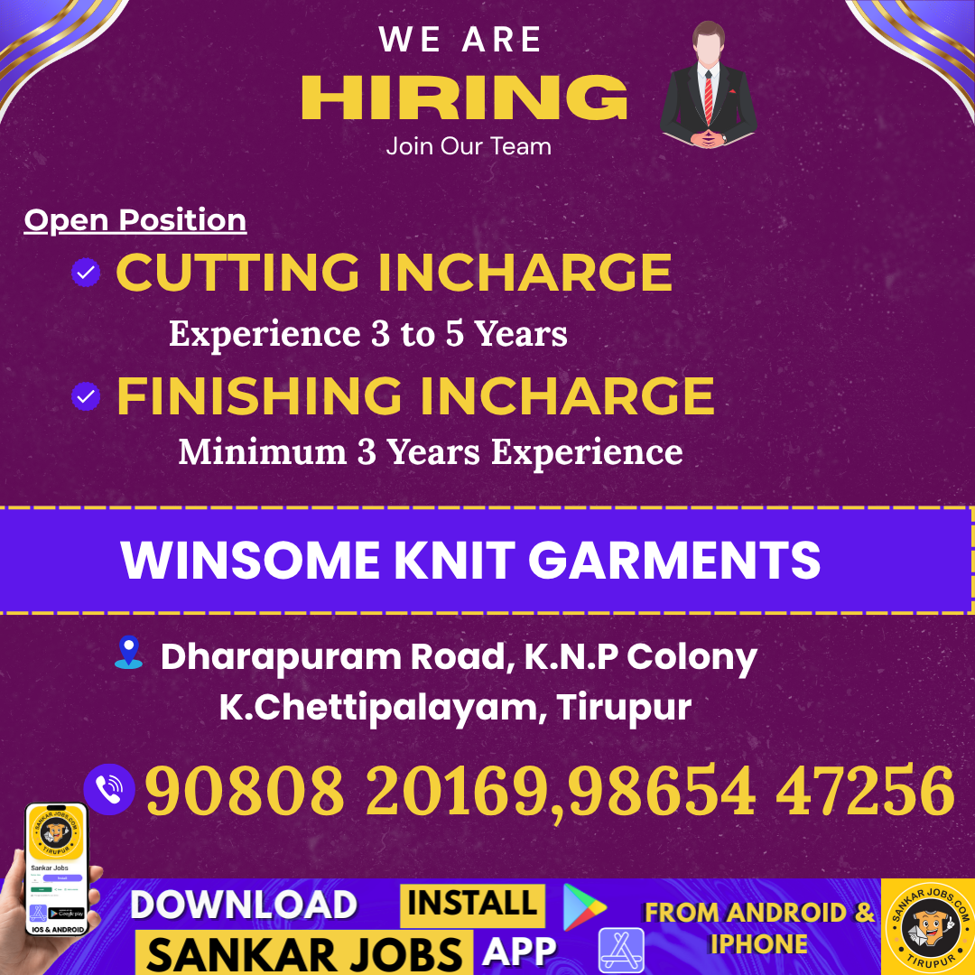 Garment Jobs