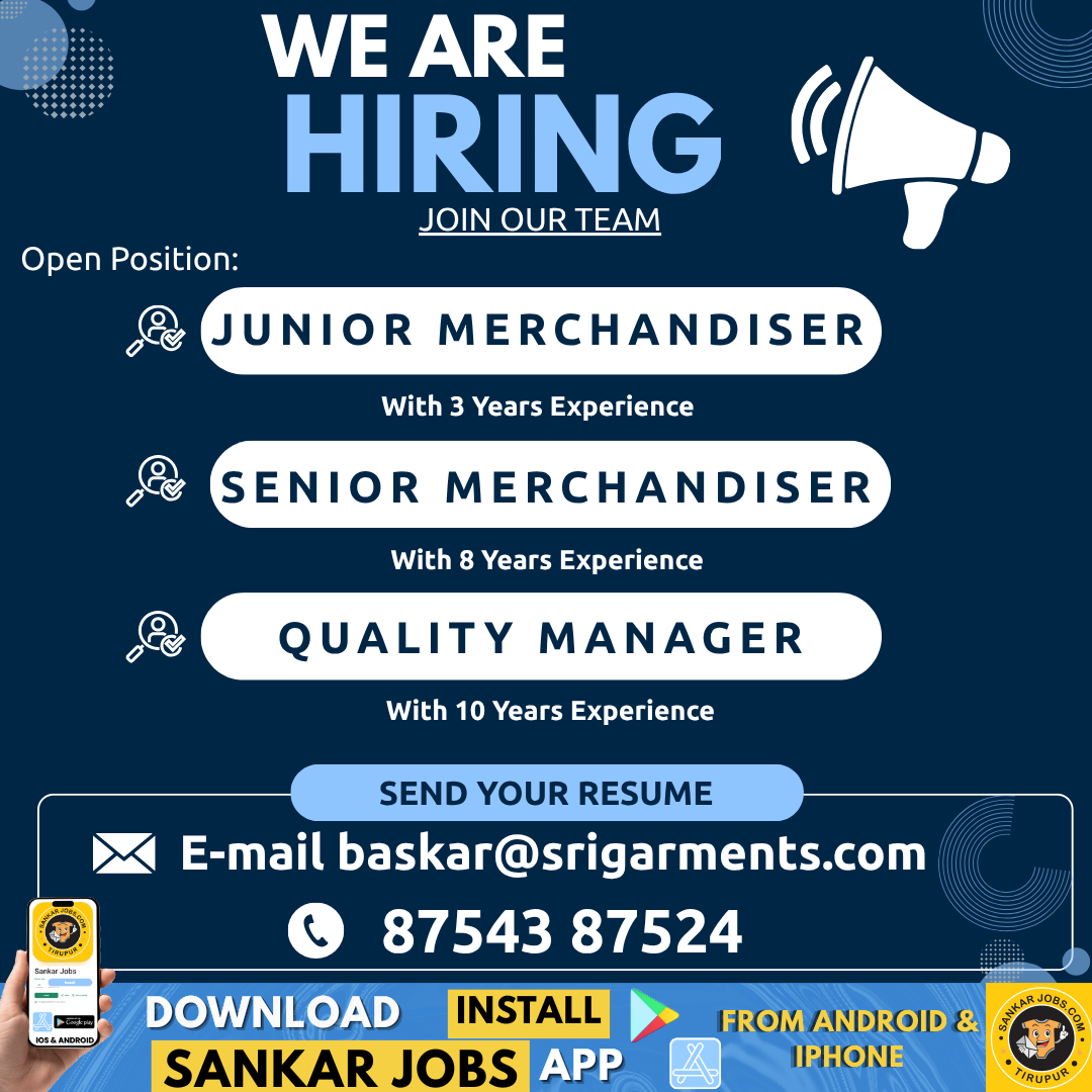 Garment Jobs