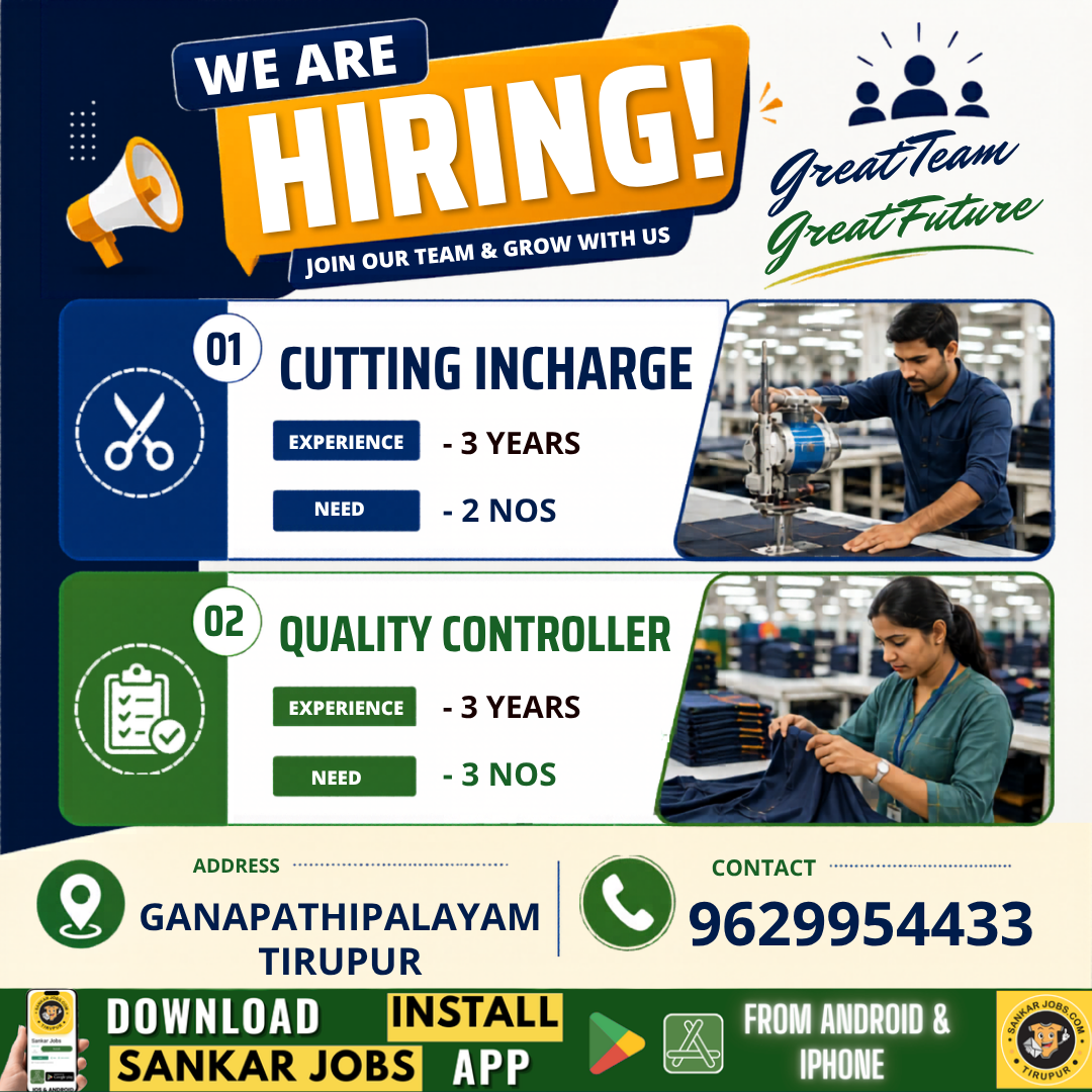 Garment Jobs
