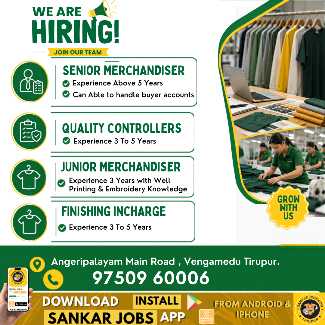 Garment Jobs