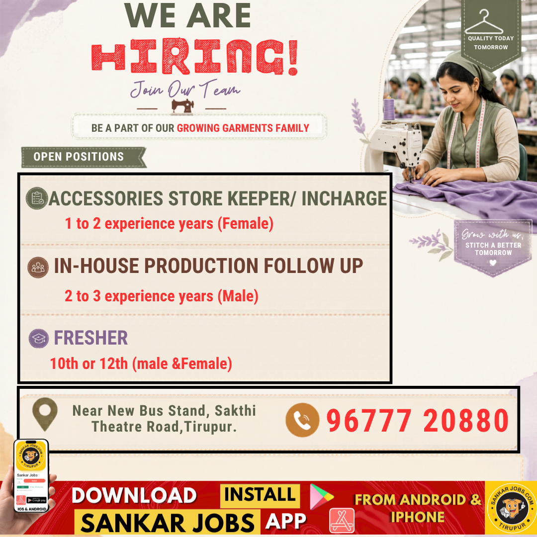 Garment Jobs