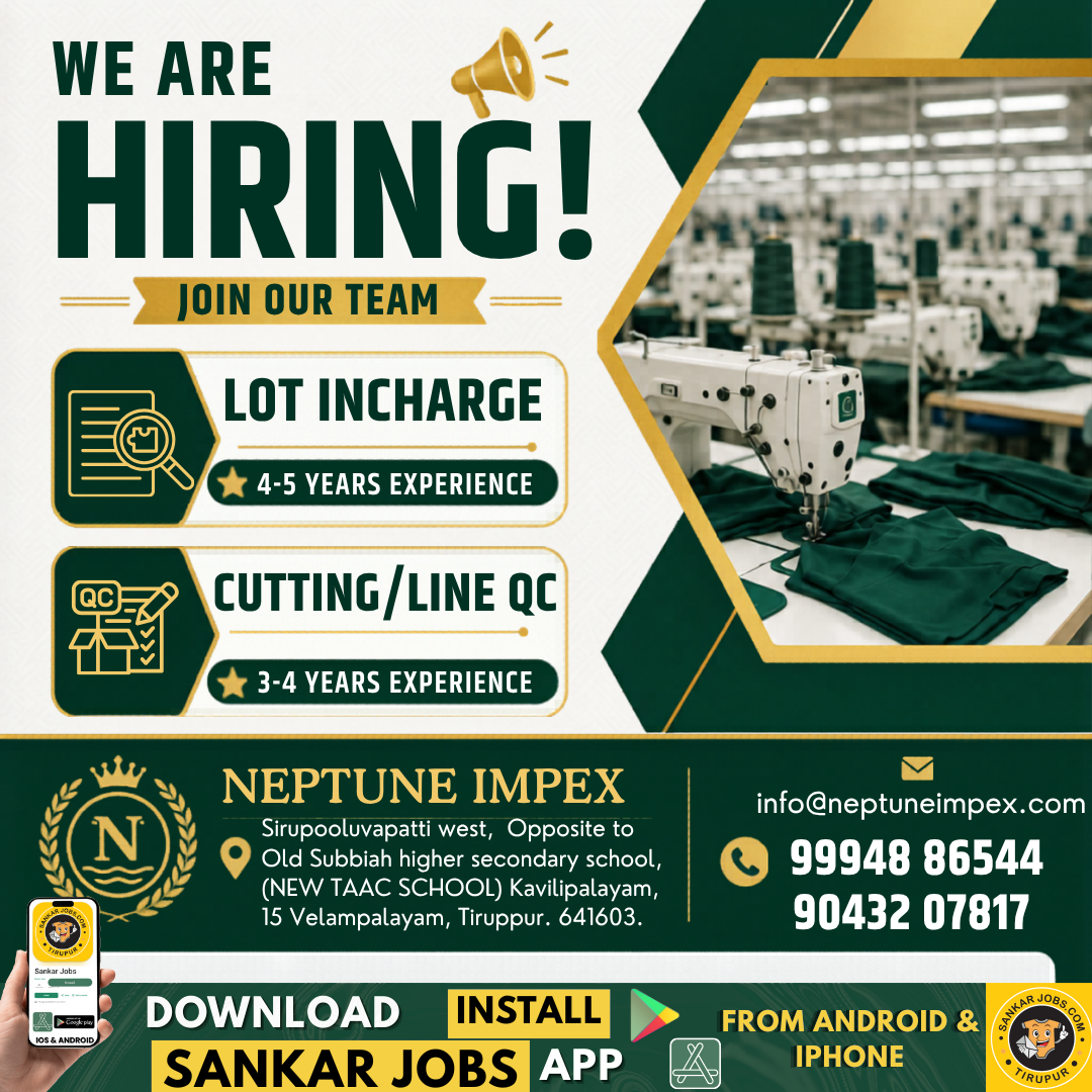 Garment Jobs