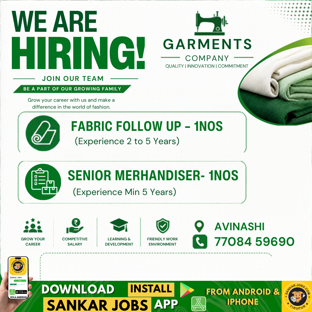 Garment Jobs