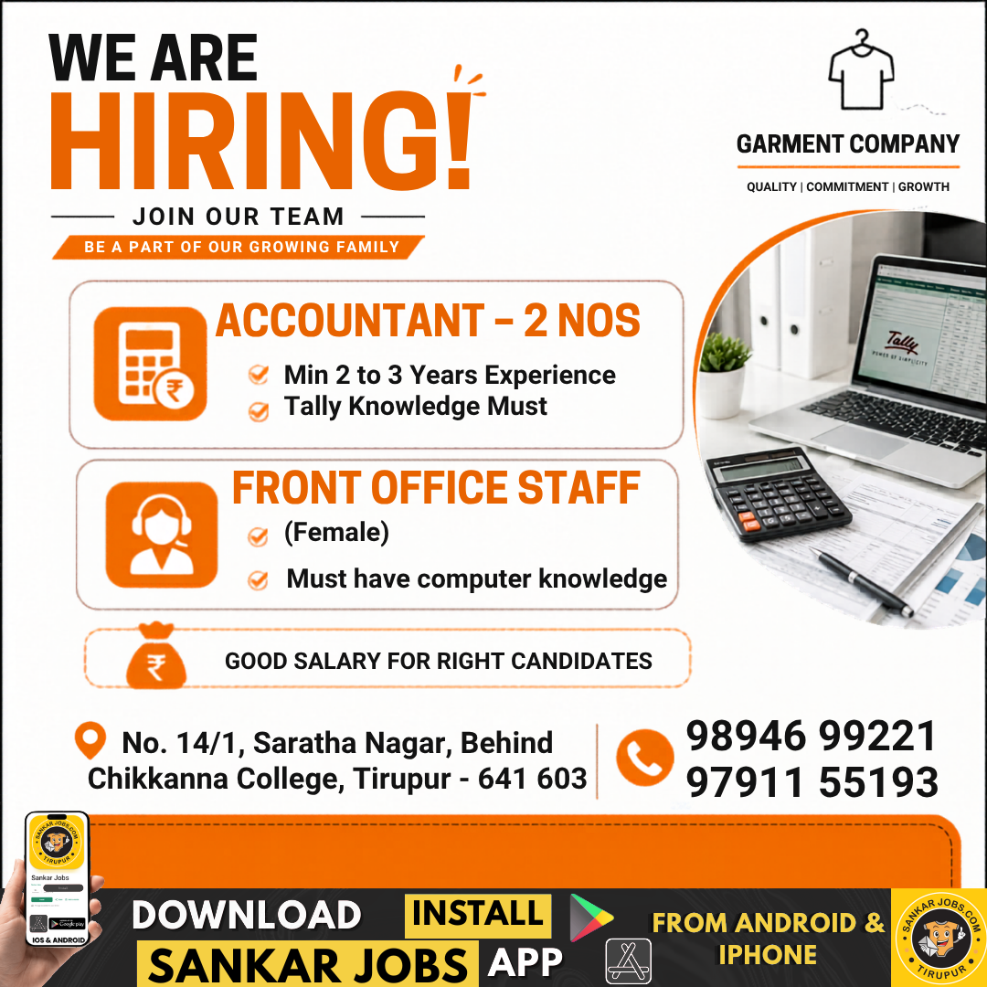Garment Jobs