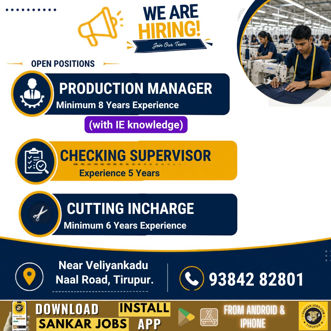 Garment Jobs