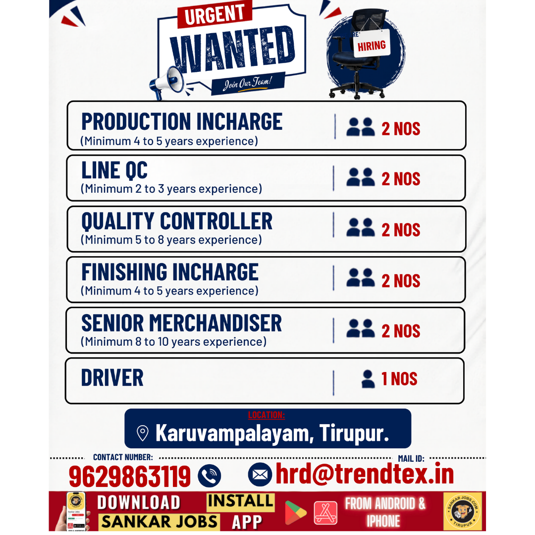 Garment Jobs