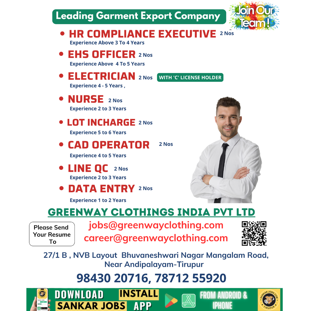 Garment Jobs